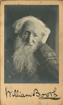 BOOTH WILLIAM: (1829-1912) British Methodist preacher, founder and first General of The 