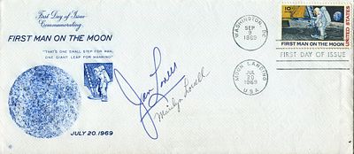 LOVELL JIM: (1928-2025) American astronaut, Command Module Pilot of Apollo VIII (1968) and 