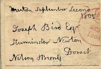 NELSON HORATIO: (1758-1805) British Admiral during the Napoleonic Wars, the victor of the 