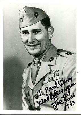 FOSS JOE: (1915-2003) (x6). FOSS JOE: (1915-2003) American Major with the United States Marine 