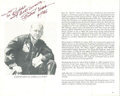 AMERICAN ACES: (x11). AMERICAN ACES: Selection of printed oblong 4to sheets featuring brief 