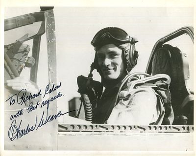 AMERICAN ACES: (x14). AMERICAN ACES: Selection of signed photographs of various sizes (8 x 10 