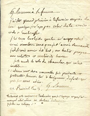 ROMME GILBERT: (1750-1795) President of the Convention, 1793. French Politician and 