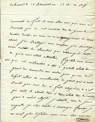 LANNES JEAN: (1769-1809) Marshal of France. Duc de Montebello. One of Napoleon's most daring and 