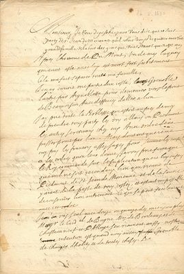 RICHELIEU CARDINAL DE: (1585-1642) &acute; there is plague everywhere and and it is impossible to 