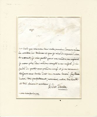 DUKE OF ANTIN, LOUIS: (1727-1757) Louis de Pardaillan, Duc D&acute;antin (1727 -1757) French Nobleman, 