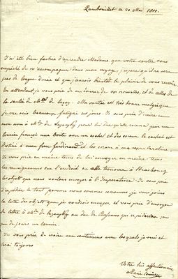 MARIE LOUISE DUCHESS OF PARMA: (1791-1847) Austrian Archduchess, the second wife of Napoleon I. 