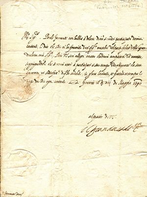 FERDINANDO I DE&acute;MEDICI: (1549-1609) Grand Duke of Tuscany 1587-1609 and a Cardinal of the Holy 