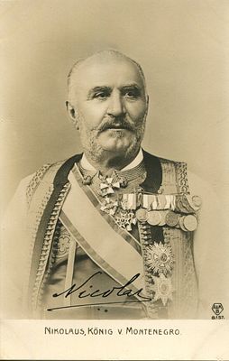 NICOLAS I & QUEEN MILENA OF MONTENEGRO. NICOLAS I &amp; QUEEN MILENA OF MONTENEGRO: Nicolas I 