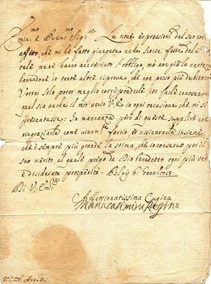 MARIE CASIMIRE QUEEN OF POLAND: (1641-1716) Marie Casimire Louise de la Grange d&acute;Arquien, also 