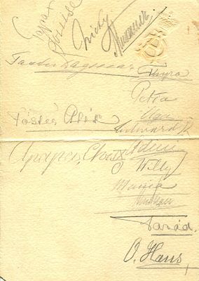 NICHOLAS II: (1868-1918) Emperor of Russia 1894-1917. A rare multiple signed 