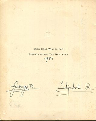 GEORGE VI & QUEEN ELIZABETH. GEORGE VI (1895-1952) King of the United Kingdom 1936-52 &amp; 