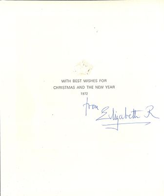 ELIZABETH THE QUEEN MOTHER: (1900-2002) Queen consort of the United Kingdom 1936-52 as the wife 