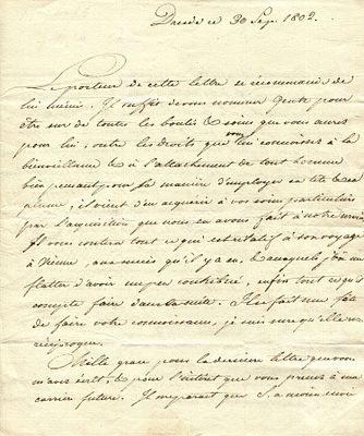 METTERNICH PRINCE KLEMENS VON: (1773-1859) Prince of Metternich-Winneburg zu Beilstein. 