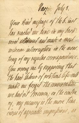 BISMARCK OTTO VON: (1815-1898) German statesman and diplomat, Chancellor of the German Empire 