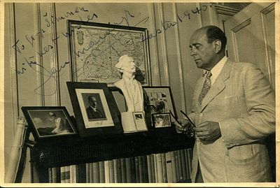 MASARYK JAN: (1886-1948) Czechoslovak Diplomat and Politician, Foreign Minister of 