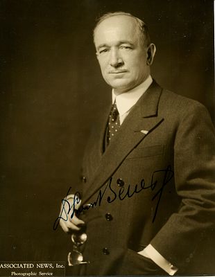 BENES EDVARD: (1884-1948) President of Czechoslovakia 1935-38, 1940-45 (in exile) & 1945-48. A 