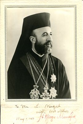 MAKARIOS III: (1913-1977) Greek Cypriot archbishop who served as the first President of Cyprus 