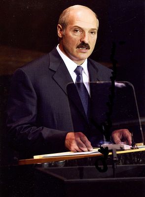 LUKASHENKO ALEXANDER: (1954- ) President of Belarus since 1994. First and only President of 