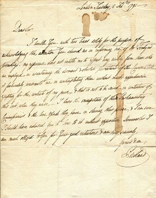 PORTLAND DUKE OF: (1738-1809) British Prime Minister 1783, 1807-09. A.L.S., Portland , one 