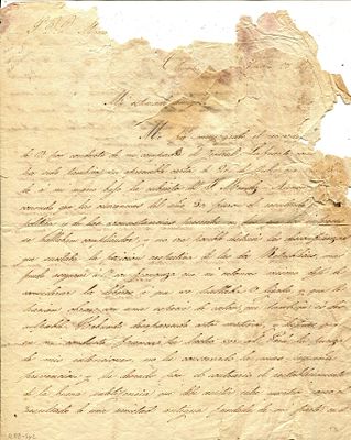 SANTA CRUZ ANDR&Eacute;S DE: (1792-1865) Bolivian General and politician who served as the interim 