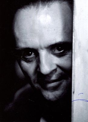 HOPKINS ANTHONY: (1937- ) Welsh Actor. Academy Award winner. Signed 5 x 7 photograph, the image 