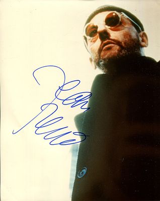 RENO JEAN: (1948- ) French-Spanish Actor. Signed colour 8 x 10 photograph by Reno, the image 