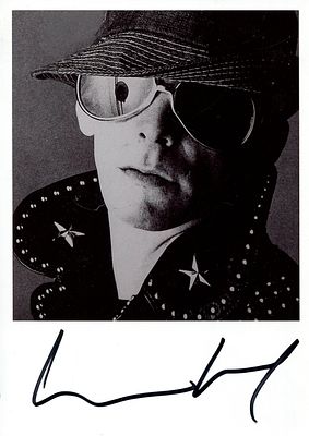 REED LOU: (1942-2013) American rock musician, the singer and guitarist with the Velvet 