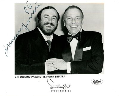 PAVAROTTI LUCIANO: (1935-2007). PAVAROTTI LUCIANO : (1935-2007) Italian tenor, one of the 