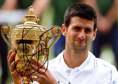 DJOKOVIC NOVAK: (1987- ). DJOKOVIC NOVAK : (1987- ) Serbian Tennis Player, winner of twenty-four 