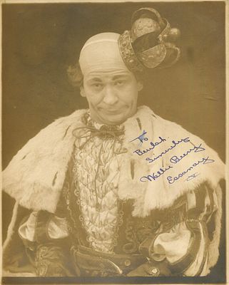 BEERY WALLACE: (1885-1949) American actor, Academy Award winner for Best Actor in 1931/32 for 