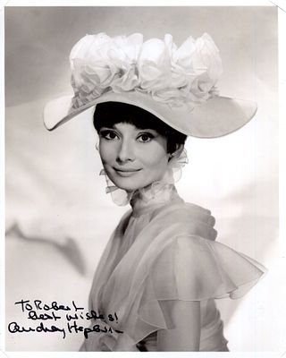 HEPBURN AUDREY: (1929-1993) Belgian-born actress, Academy Award winner for Best Actress in 1953 