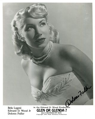 FULLER DOLORES: (1923-2011) American actress, remembered as the one-time girlfriend of cult film 