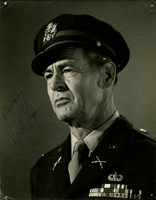 [THE DIRTY DOZEN]: RYAN ROBERT: (1909-1973) American actor. A good vintage signed 7 x 9.5 