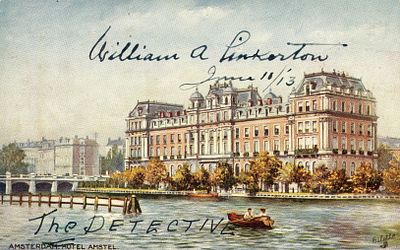 PINKERTON WILLIAM ALLAN: (1846-1923) American detective, the elder son of Allan Pinkerton and, 