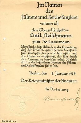 REINHARDT FRITZ: (1895-1969) German Nazi Party official and SA-Obergruppenfuhrer who served as 