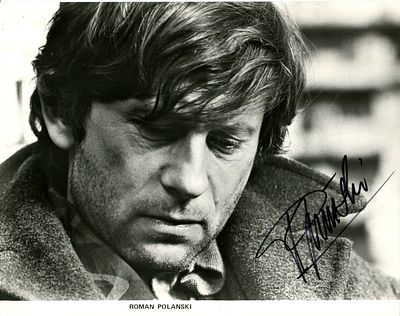 POLANSKI ROMAN: (1933- ) French-born Polish film director, Academy Award winner. Signed 9 x 7 