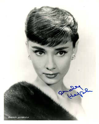 HEPBURN AUDREY: (1929-1993) Belgian-born actress, Academy Award winner for Best Actress in 1953 