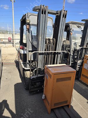 ניסאן מלגזה חשמלית 2.5 טון מודל 2010. 
שעות מנוע: 3058
ללא רישוי, אגרה שולמה, תוקף רישיון 19/06/2025