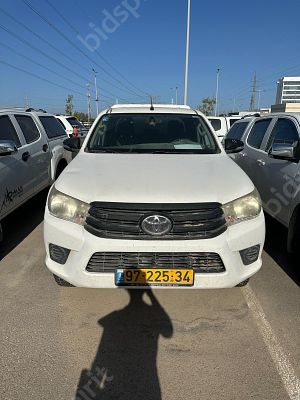 טויוטה היילקס מודל 2015. 242,194 ק"מ
הנעה: 4x4.
ללא רישוי האגרה שולמהרישיון בתוקף08/12/2025
