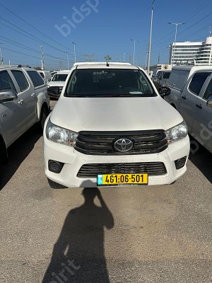 טויוטה היילקס מודל 2019. 262,580 ק"מ
הנעה: 4x4.
רישיון בתוקף10/03/2026