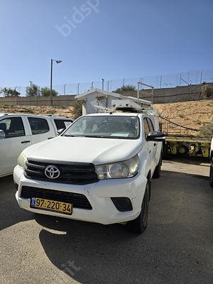 טויוטה היילקס מודל 2015. 304,709 ק"מ
הנעה: 4x4.
ללא רישוי האגרה שולמהרישיון בתוקף19/12/2025