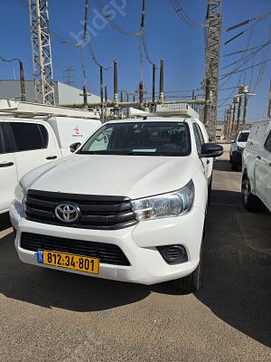 טויוטה היילקס מודל 2019. 225,488 ק"מ
הנעה: 4x4.
ללא רישוי האגרה שולמהרישיון בתוקף03/11/2025