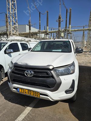 טויוטה היילקס מודל 2020. 205,079 ק"מ
הנעה: 4x4.
ללא רישוי האגרה שולמהרישיון בתוקף27/10/2025