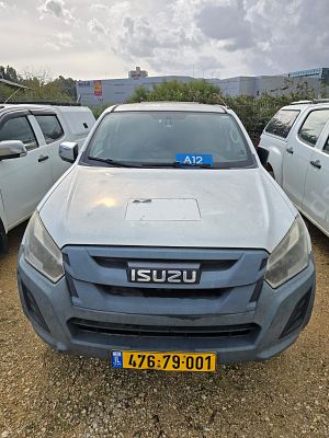 איסוזו פיק אפ מודל 2019. 124,548 ק"מ. תיבת הילוכים: אוטומטי
מנוע: דיזל, הנעה: 4x4.
תוקף רישיון 