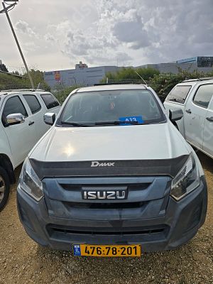איסוזו פיק אפ מודל 2019. 199,300 ק"מ. תיבת הילוכים: אוטומטי
מנוע: דיזל, הנעה: 4x4.
ללא רישוי 