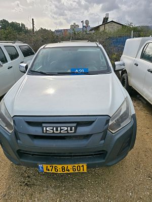 איסוזו פיק אפ מודל 2019. 270,236 ק"מ. תיבת הילוכים: אוטומטי
מנוע: דיזל, הנעה: 4x4.
תוקף רישיון 