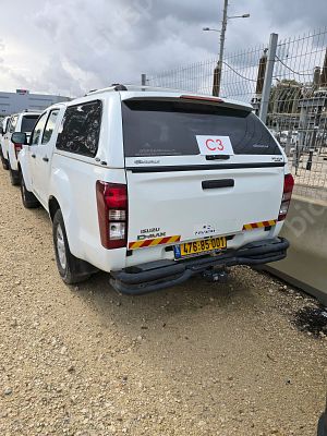 איסוזו פיק אפ מודל 2019. 202,395 ק"מ. תיבת הילוכים: אוטומטי
מנוע: דיזל, הנעה: 4x4.
תוקף רישיון 