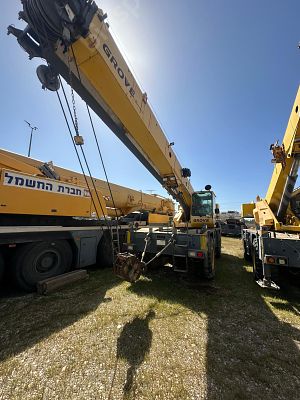 גרוב עגורן 25 טון RT מודל 2010. 
כוח סוס: 152.
יש להוסיף מע"מ למחיר הקנייה
שעות מנוע: 6054