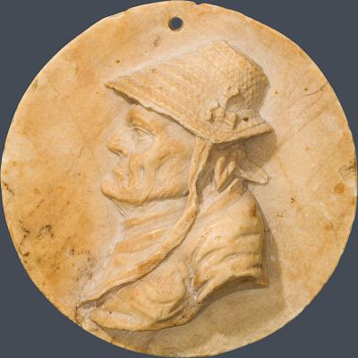 Umkreis Franz Xaver Messerschmidt: Reliefportr&auml;t. Umkreis Franz Xaver Messerschmidt 